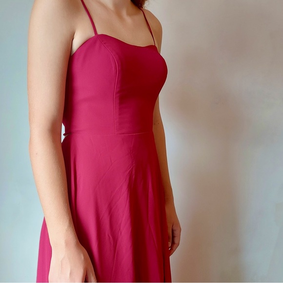 Red Prom/Bridesmaids Dress - Picture 3 of 5